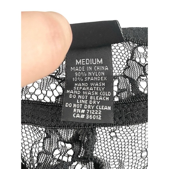 Vintage Y2k Rampage Intimates Lingerie Red Black Babydoll Slip Sz M Sexy Gothic - Picture 8 of 10